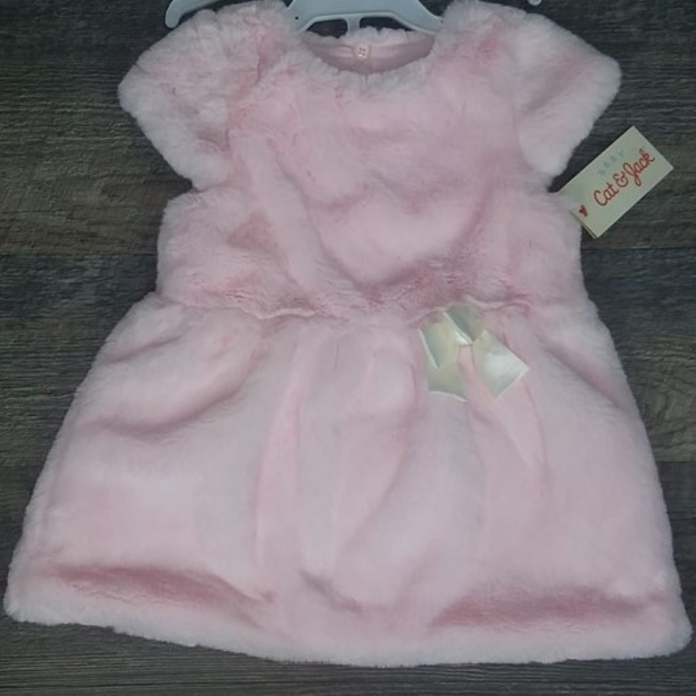 Cat & Jack Faux Fur Dress